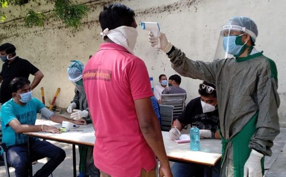 Health check up camp with Baroda grain merchant’s association